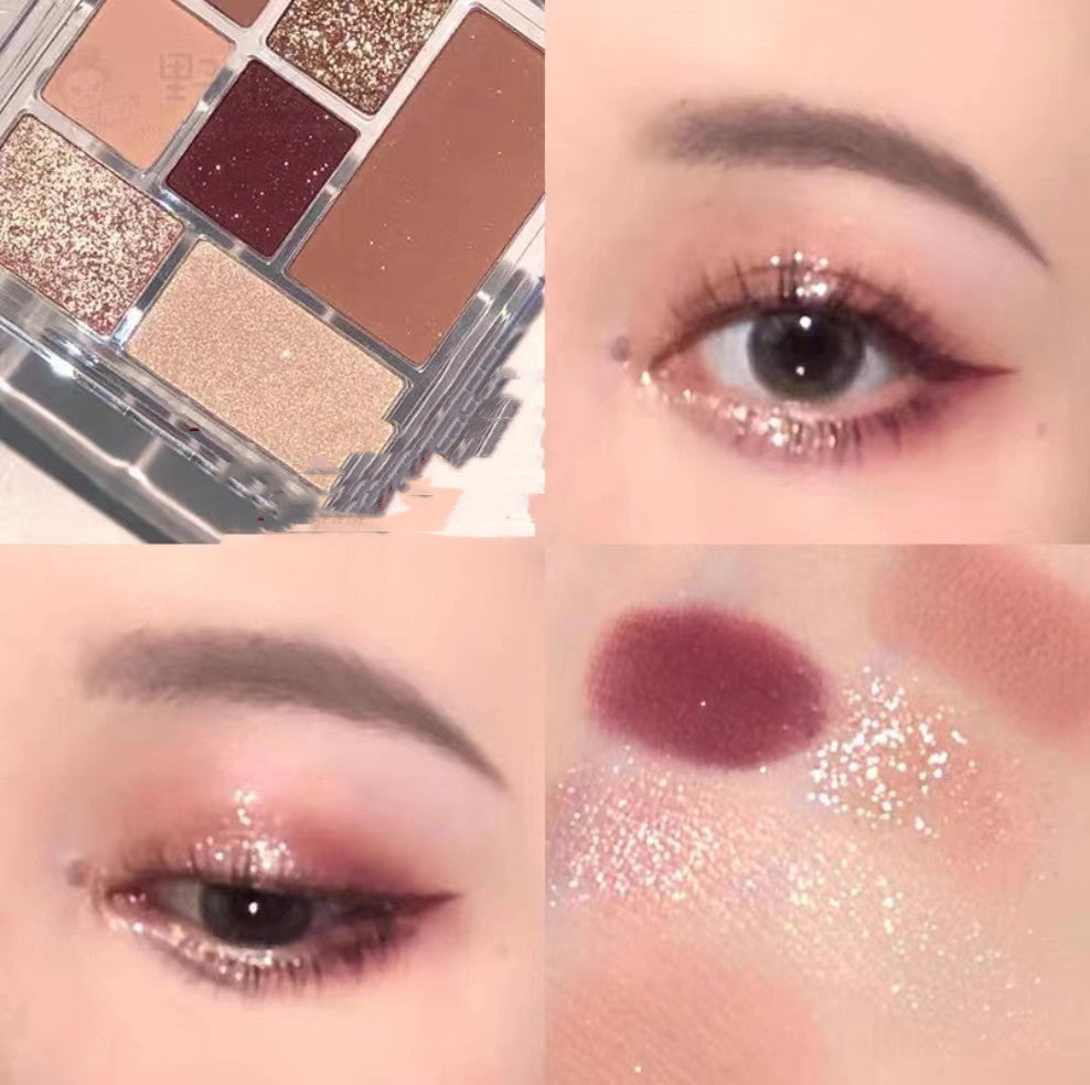 Versatile 10-Color Eyeshadow Palette-11