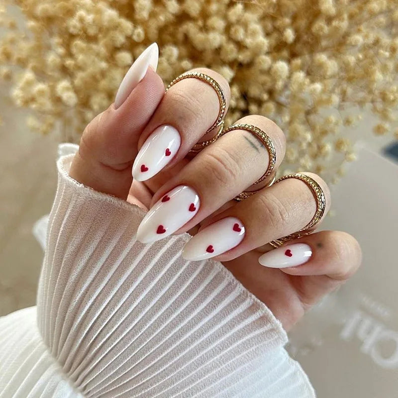 Vibrant Ballerina Nail Tips Set-5