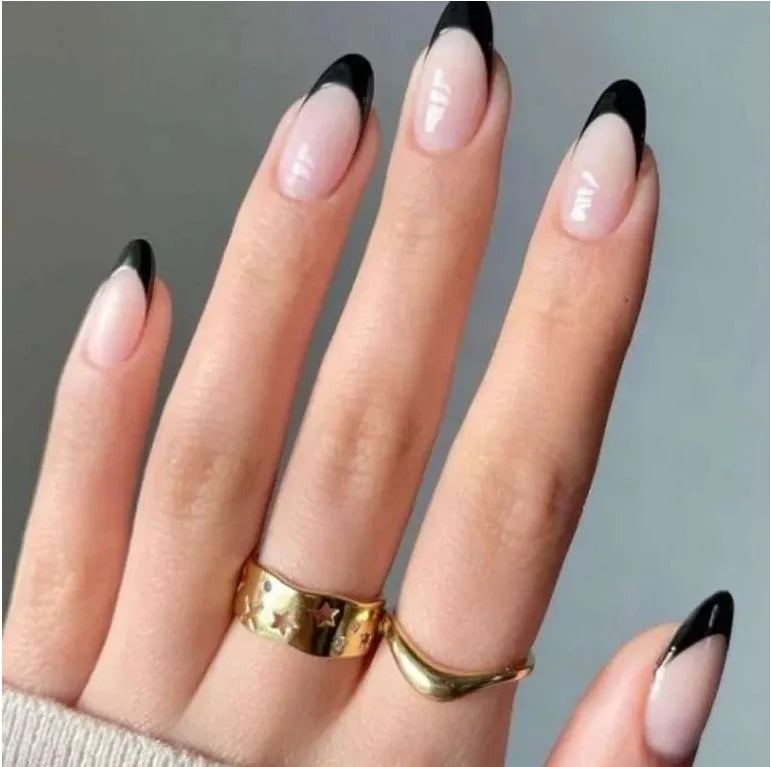 Vibrant Ballerina Nail Tips Set-13