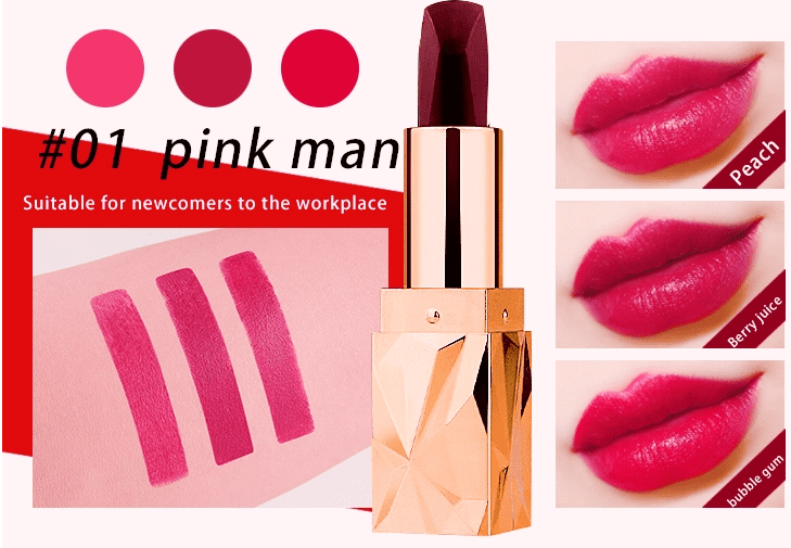 Vibrant Moisturizing Three-Sided Black Lipstick-5