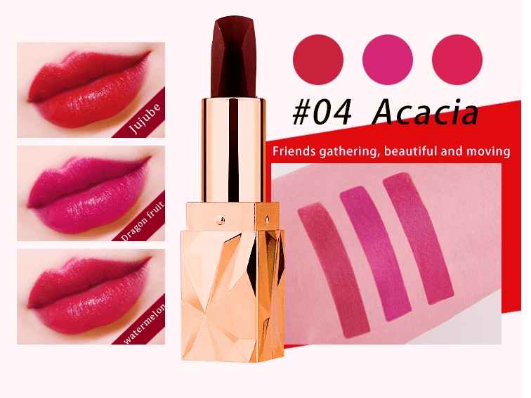 Vibrant Moisturizing Three-Sided Black Lipstick-9