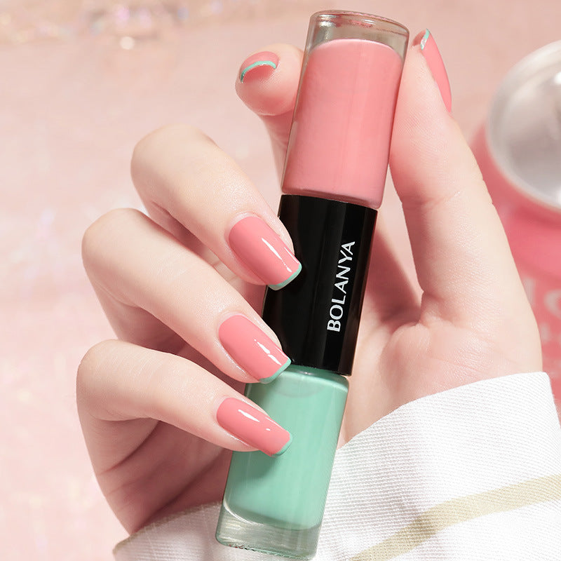 Vibrant Quick-Drying Two-Tone Nail Polish-2