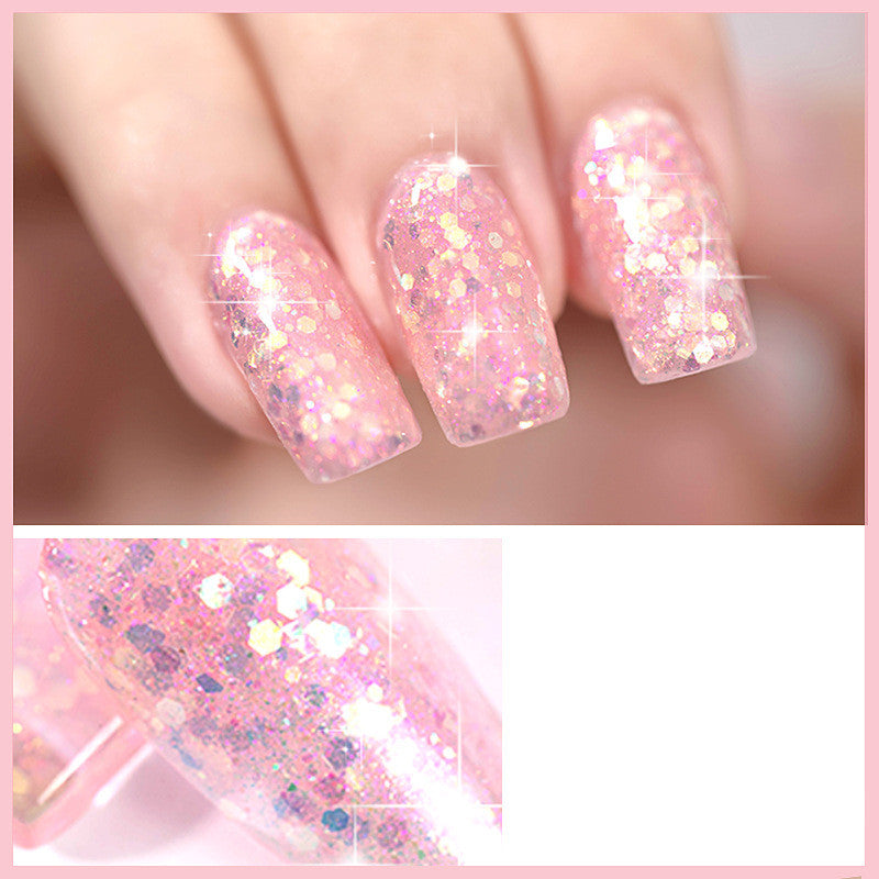 Vibrant Starry Sky Nail Polish Glue-1