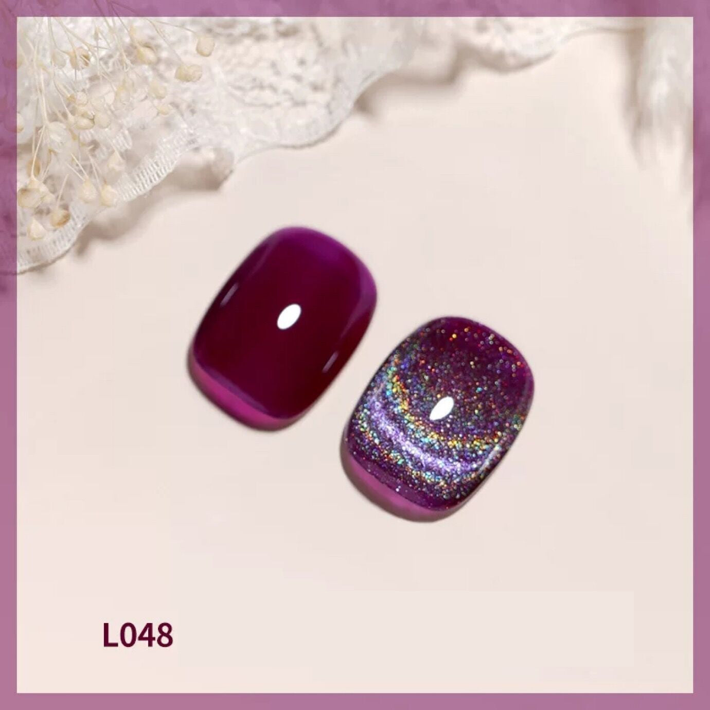 Vivid Cat Eye Nail Polish-2