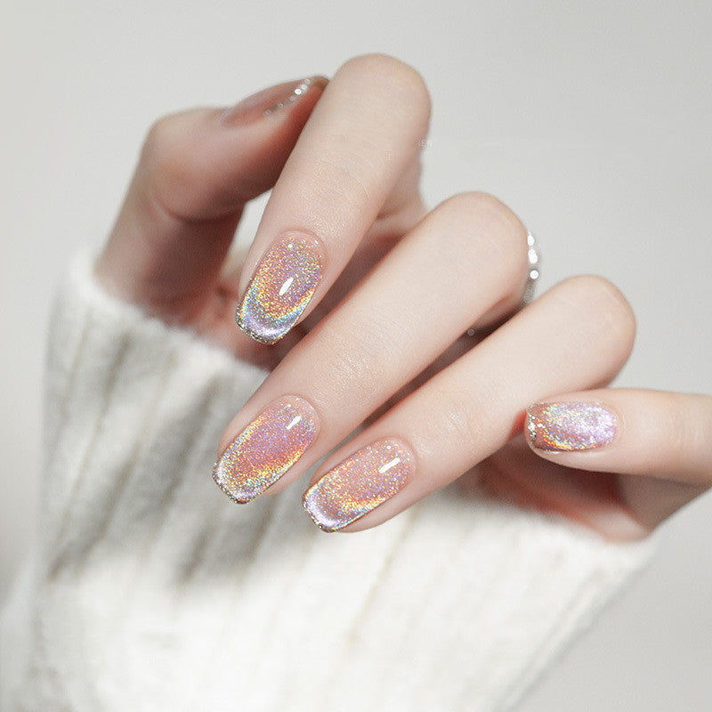 Vivid Cat Eye Nail Polish-12