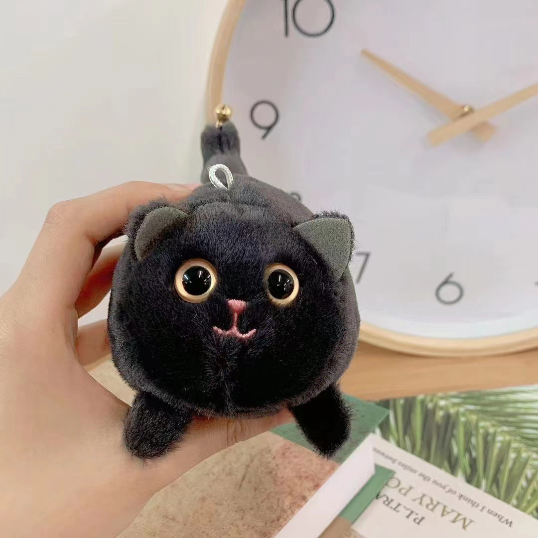 Wagging Tail Cat and Little Bunny Lucky Plush Drawstring Toys-6