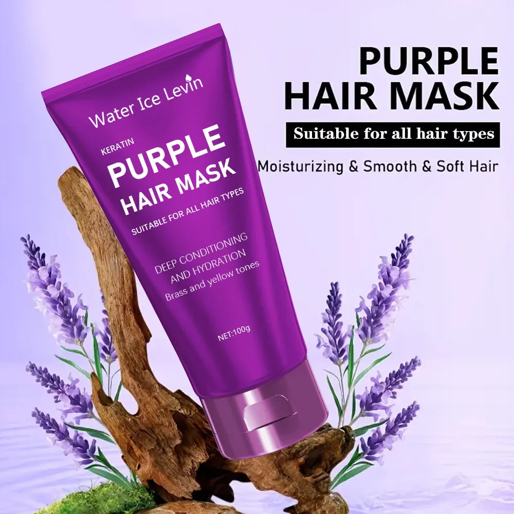 Water Ice Levin Purple Hair Mask Treatment-3