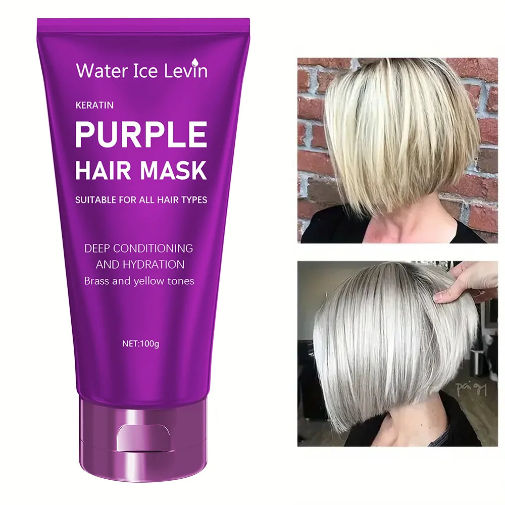 Water Ice Levin Purple Hair Mask Treatment-4