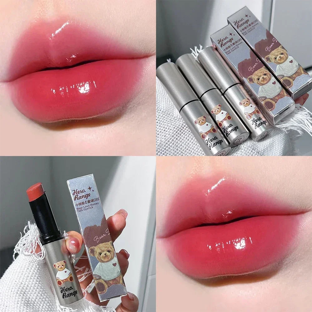 Water Mirror Solid Lip Gloss Lipstick Nude Lip Tint Moisturizing-13