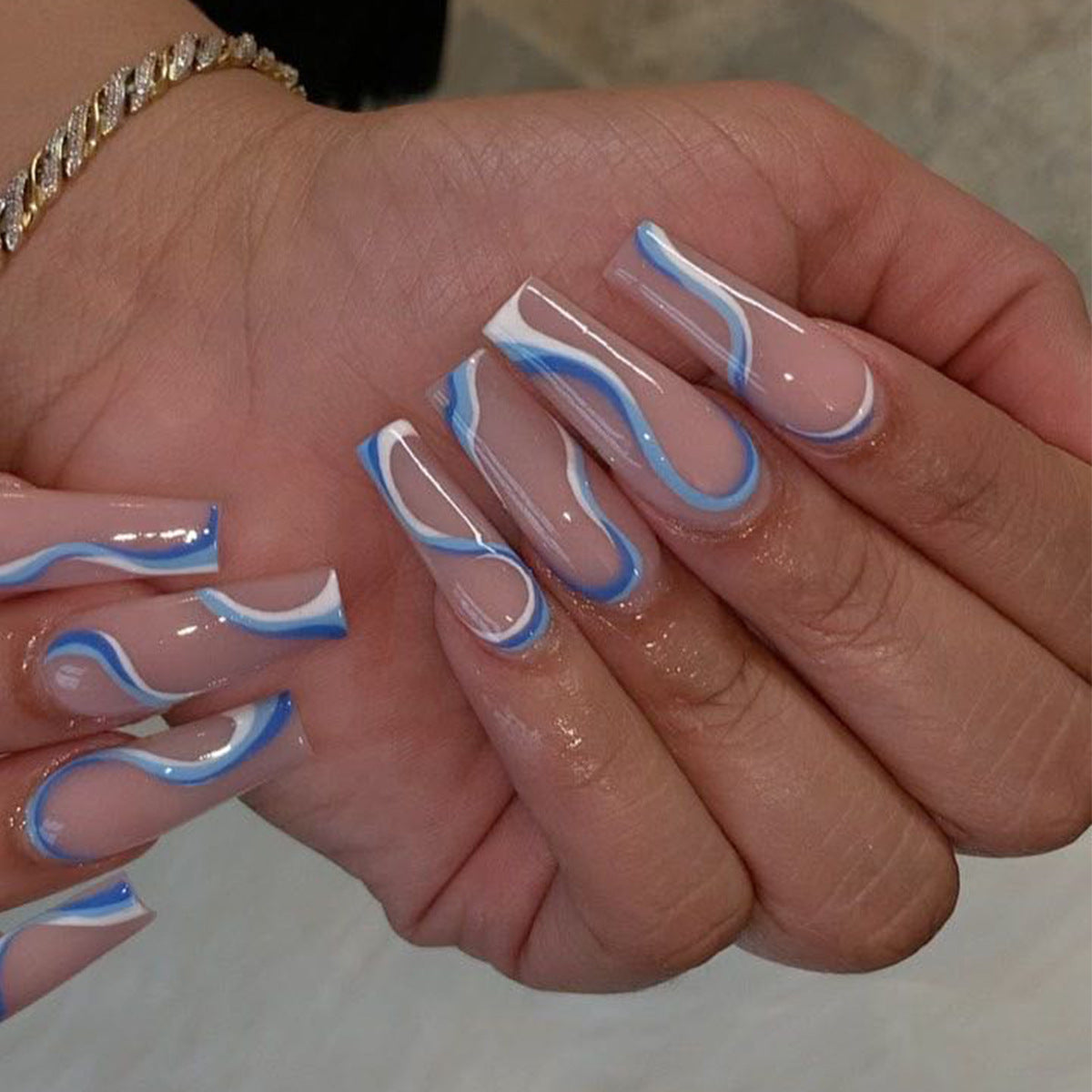 Wearing Nails Finished False Nails-6