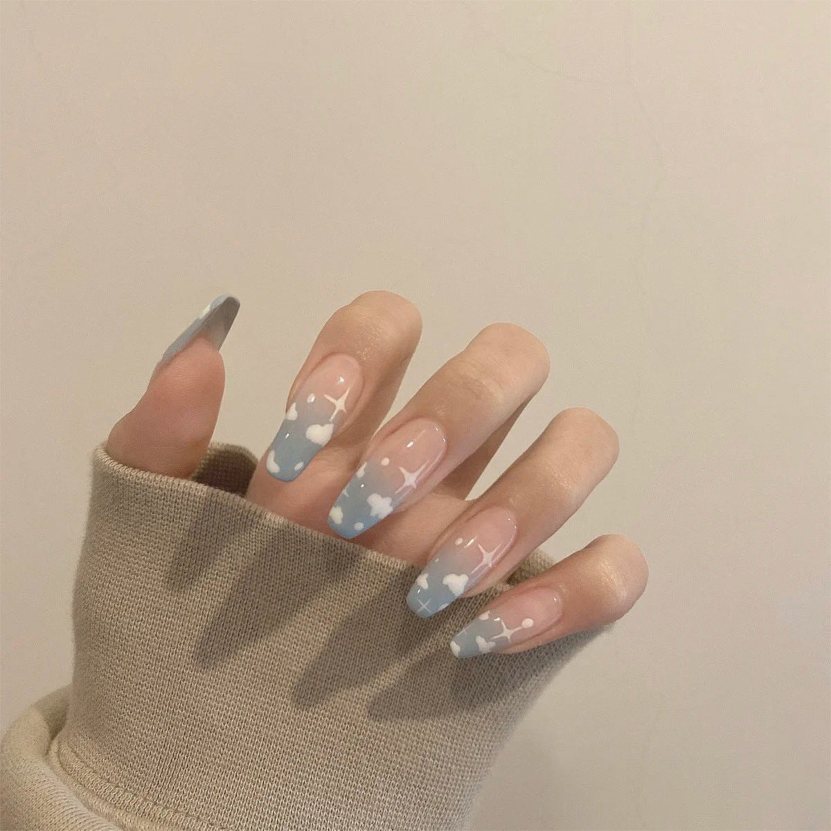 Wearing Nails Finished False Nails-5