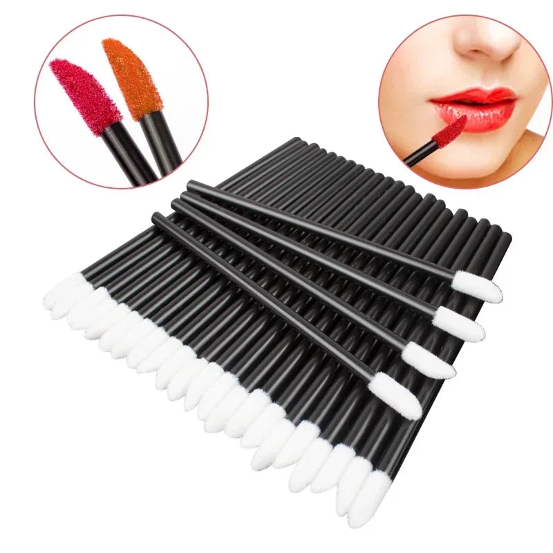 Wholesale Lipstick Gloss Wands Applicator 50/100PCS-3