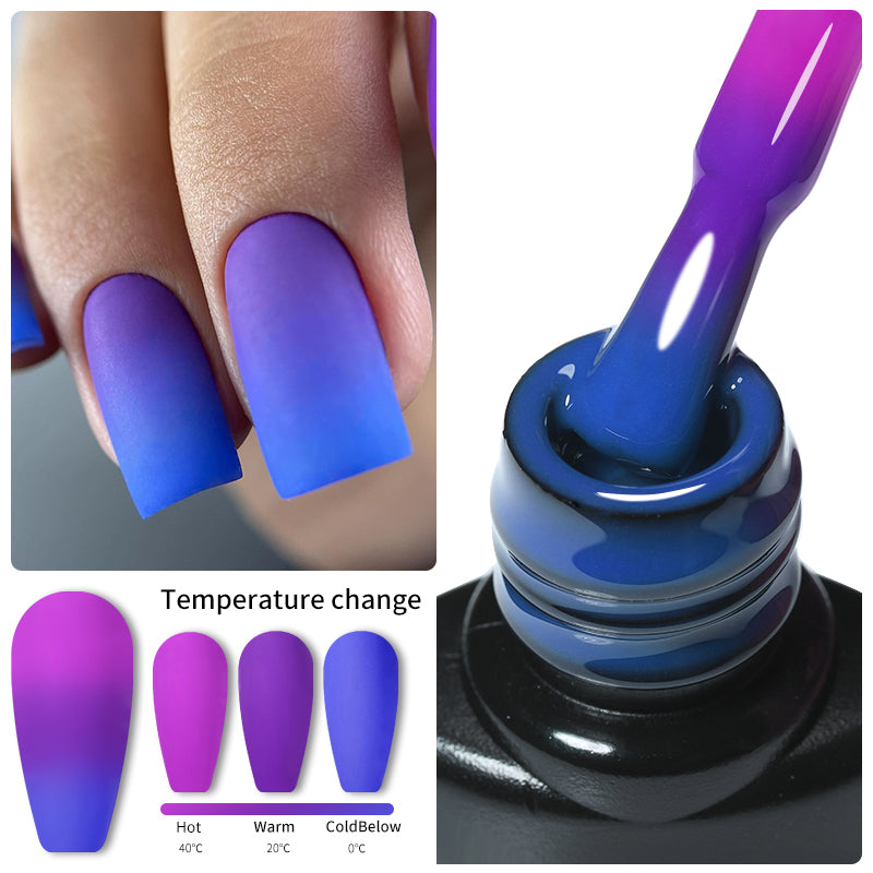 Winter Magic Color Changing Thermal Gel Nail Polish-1