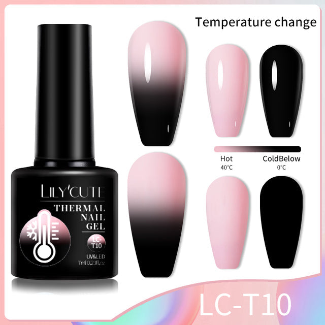 Winter Magic Color Changing Thermal Gel Nail Polish-11