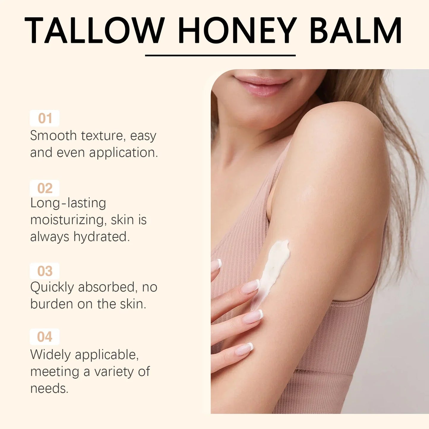 WoodSleep Beef Tallow Moisturizer Cream-3