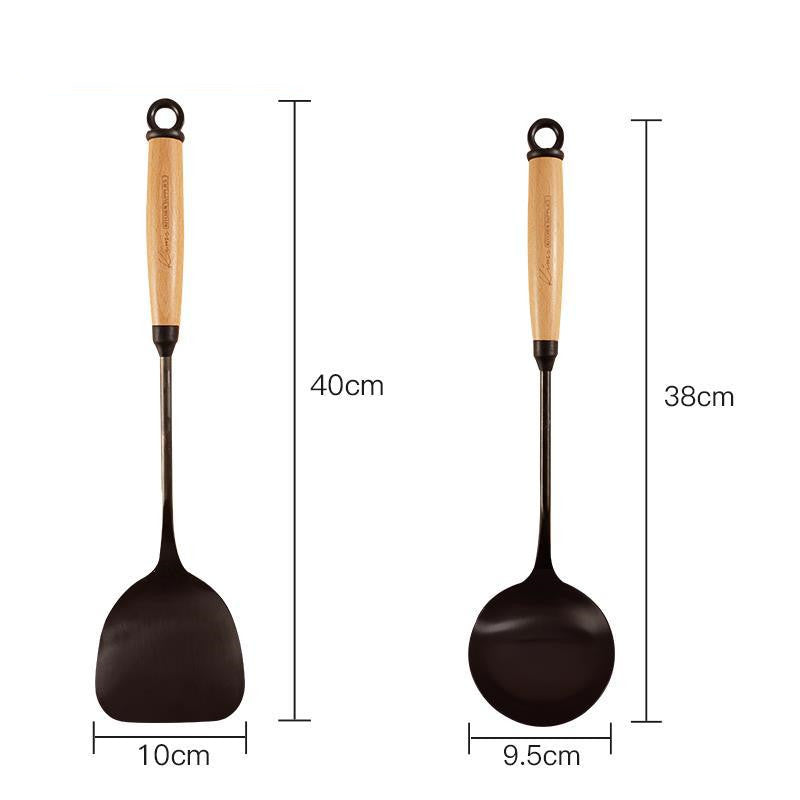 Wooden Handle Kitchen Utensils Set-3