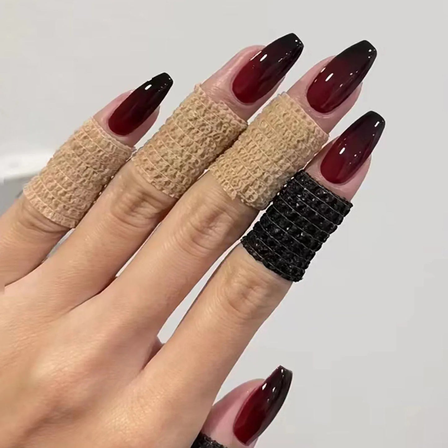 Y2K Star Press on Nails-4