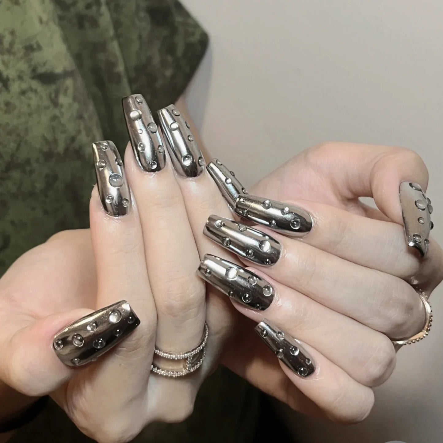 Y2K Star Press on Nails-8