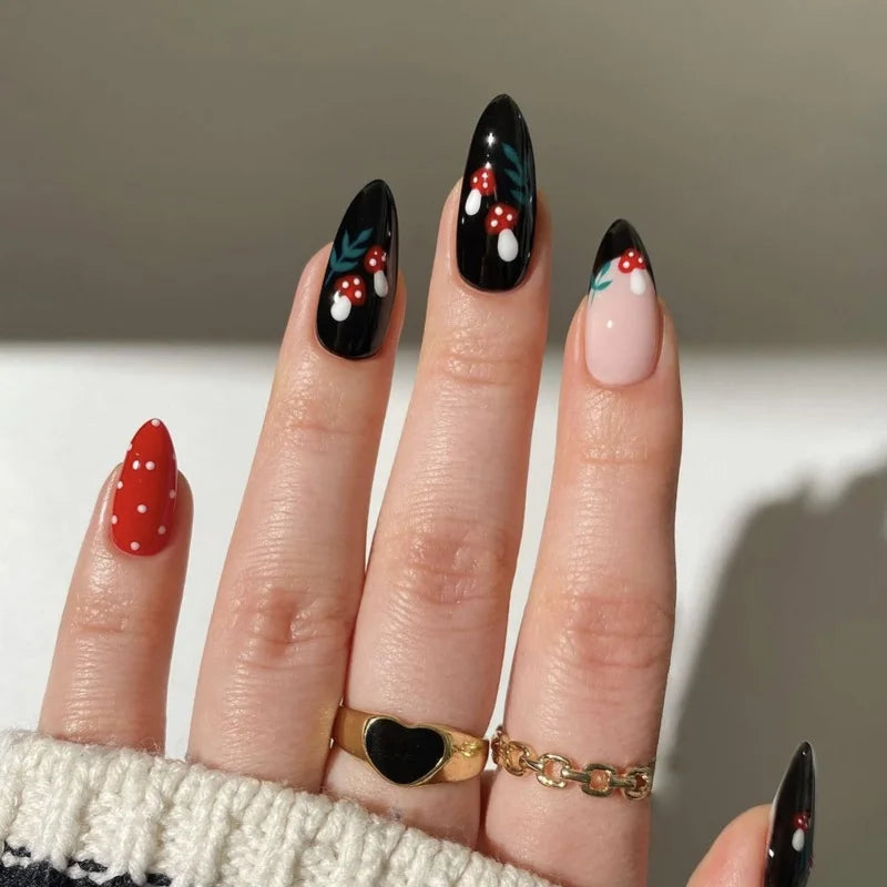 Y2K Star Press on Nails-11