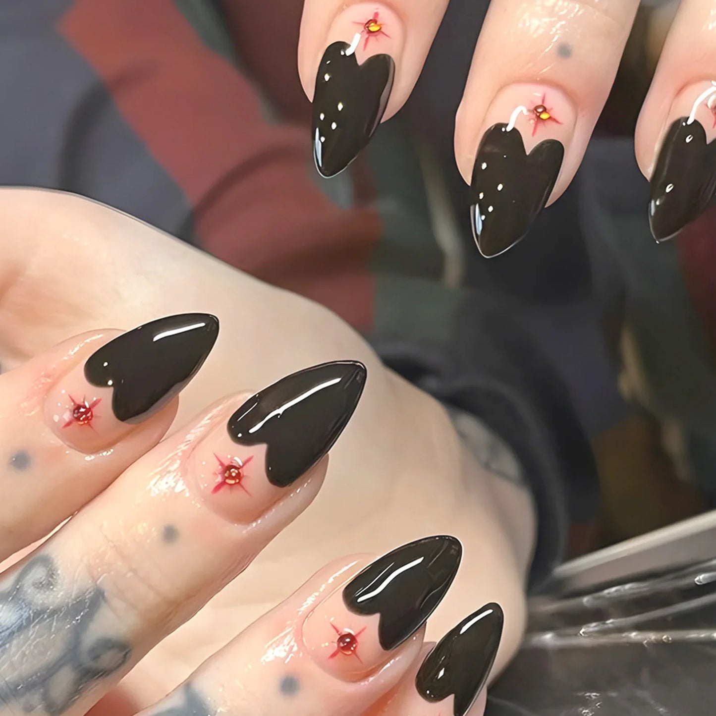 Y2K Star Press on Nails-13