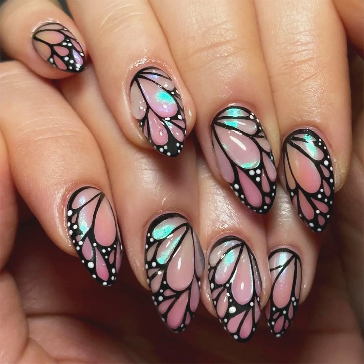 Y2K Star Press on Nails-18