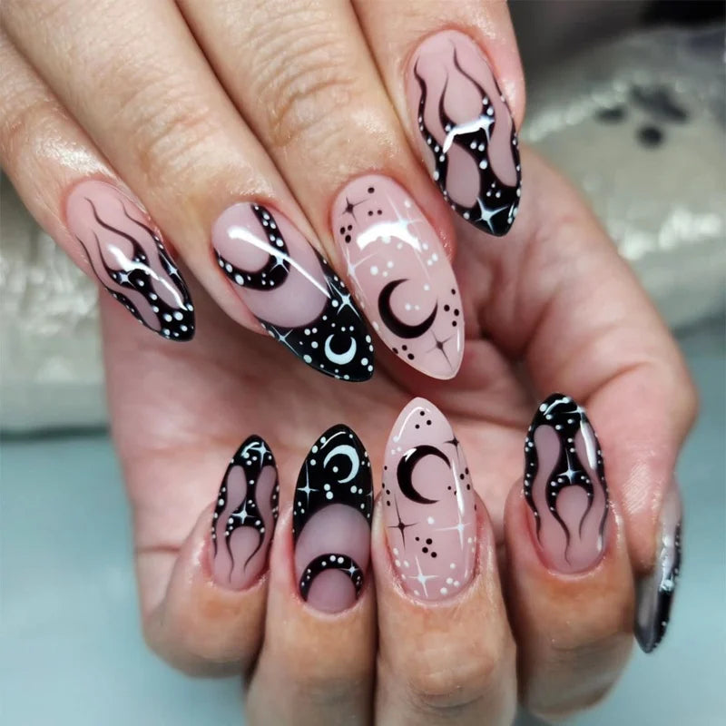 Y2K Star Press on Nails-24