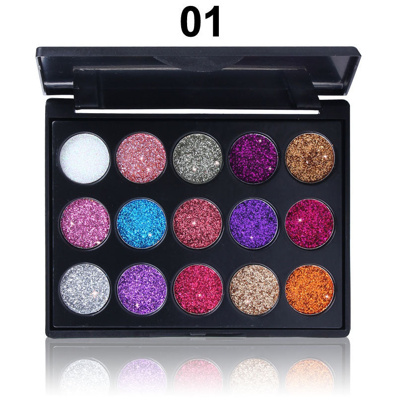 Diamond Sequin Eyeshadow Palette-1