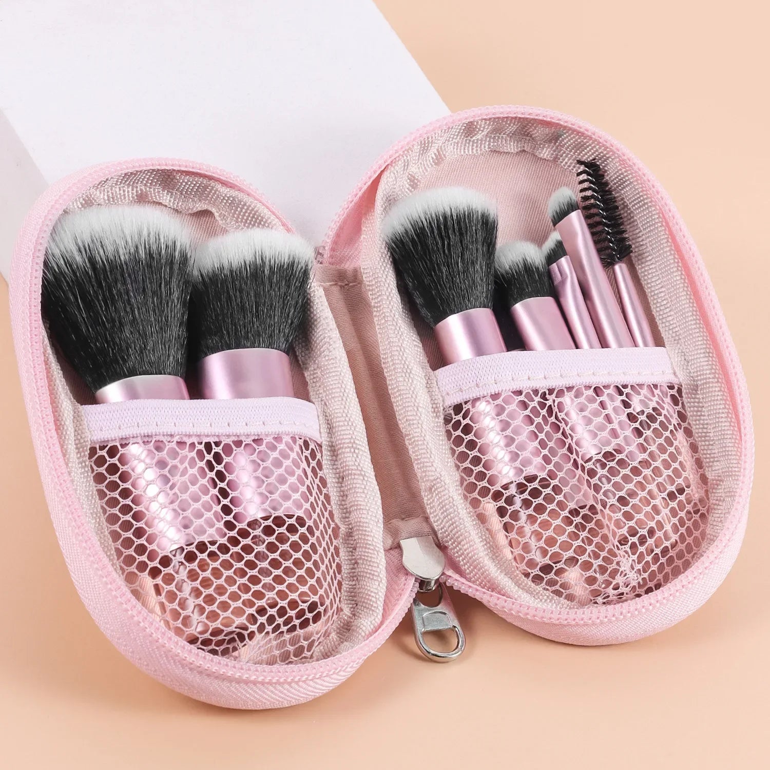 10 Piece Mini Makeup Brush Set Professional Tools-1