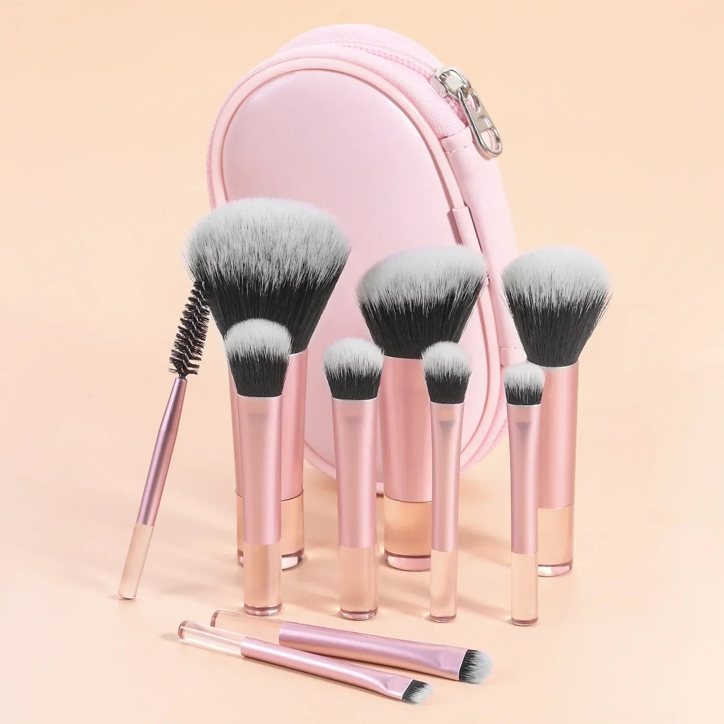 10 Piece Mini Makeup Brush Set Professional Tools-9