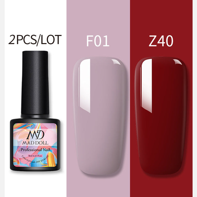 MAD DOL Gelatinous Texture Nail Polish-32