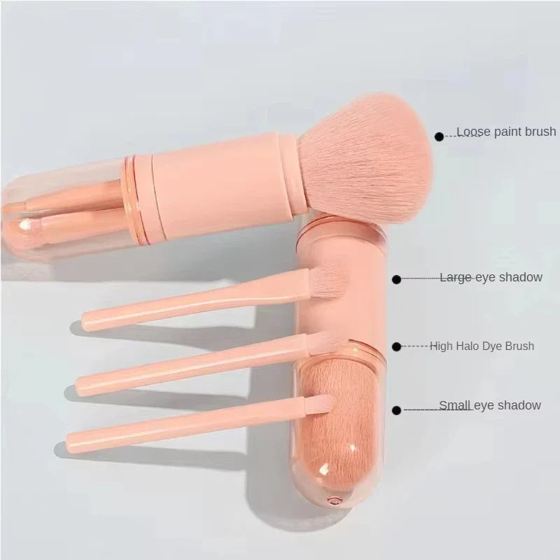 4in1 Travel Makeup Brushes Set Portable-4