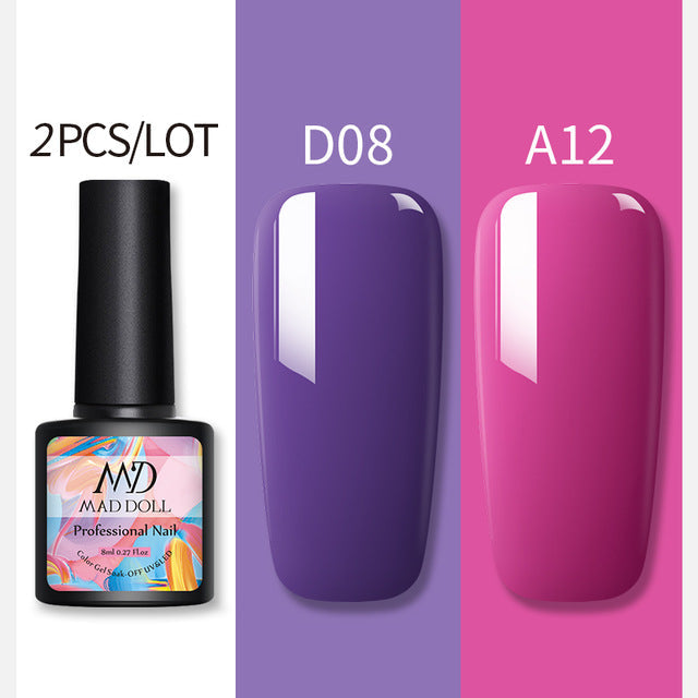 MAD DOL Gelatinous Texture Nail Polish-36