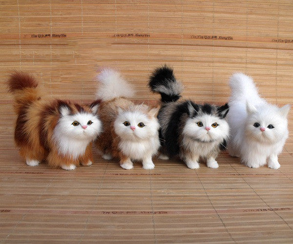 Adorable Mini Plush Cat Toys-0