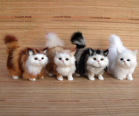Adorable Mini Plush Cat Toys-0