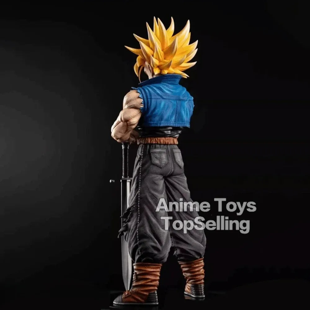Anime Dragon Ball Z Trunks Figure 25cm Statue-1