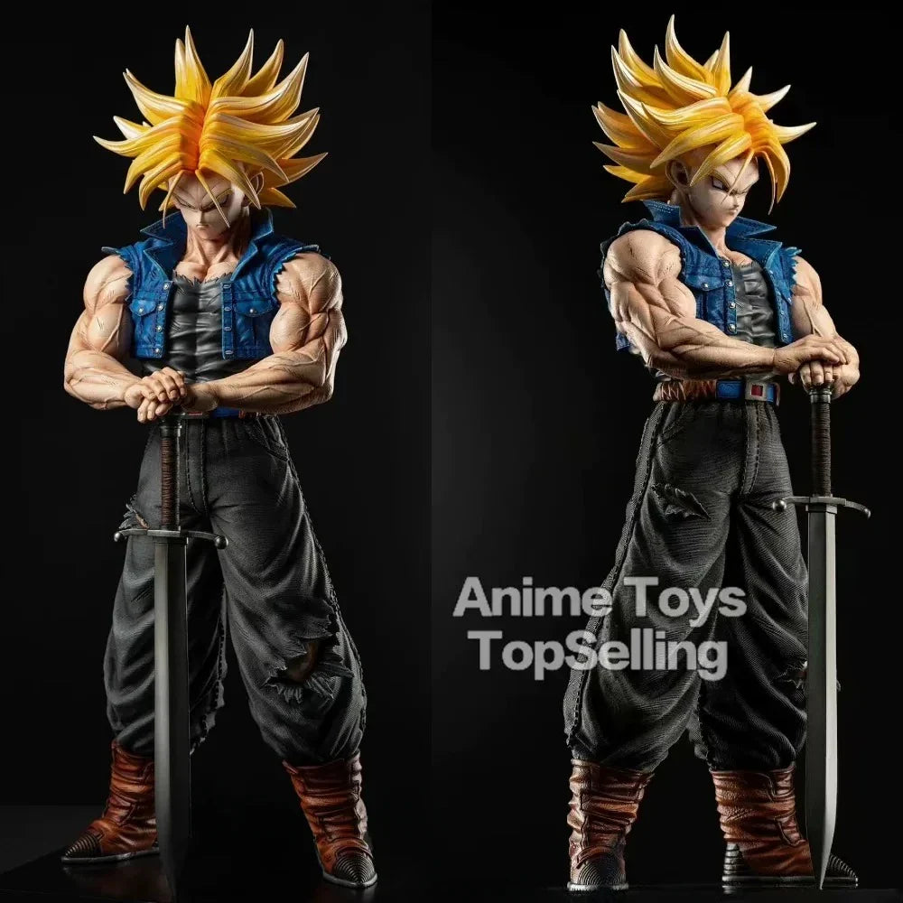 Anime Dragon Ball Z Trunks Figure 25cm Statue-3