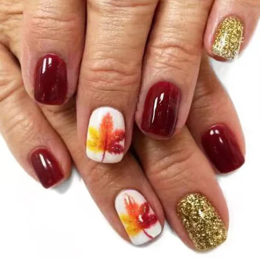 Autumn Press-On Nails-16