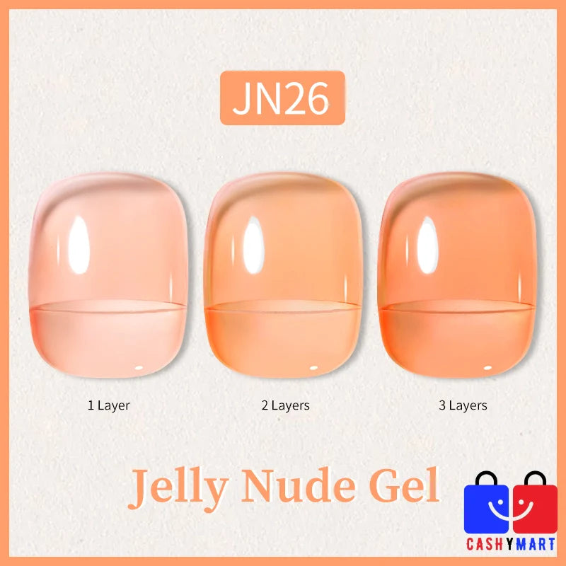 BORN PRETTY 10ml Jelly Nude Gel Nail Polish-2