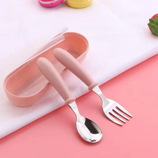 Baby Stainless Steel Tableware Set-0