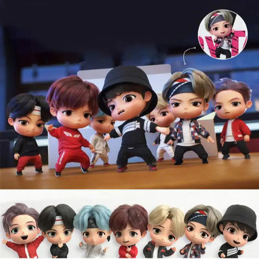 Bangtan Boys Doll Set-0