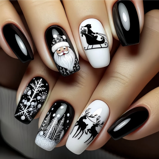 Black Ballet Press-On Nails-0