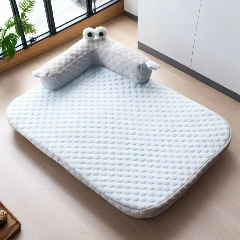 Breathable Summer Dog Bed Mat for Heatstroke Prevention-2