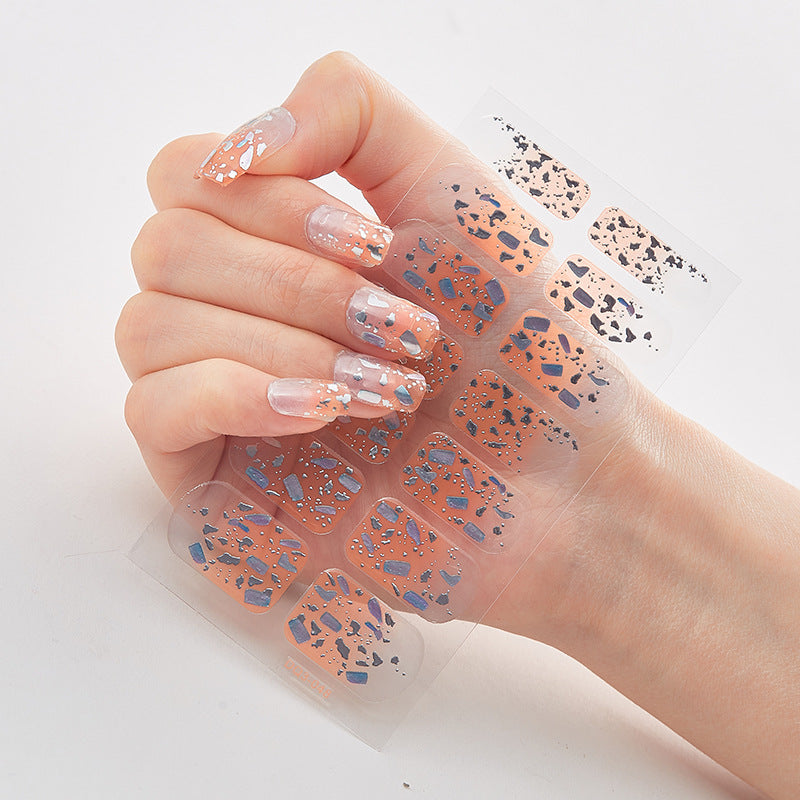 Butterfly Laser Nail Stickers for Chic Nail Styling-7