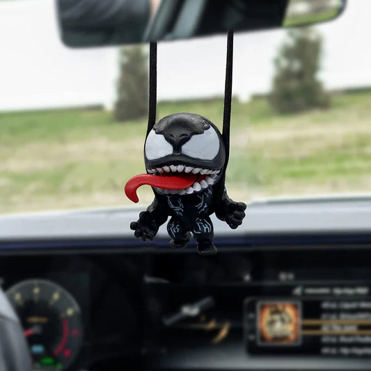 Cartoon Venom Car Pendant Interior Decor-0