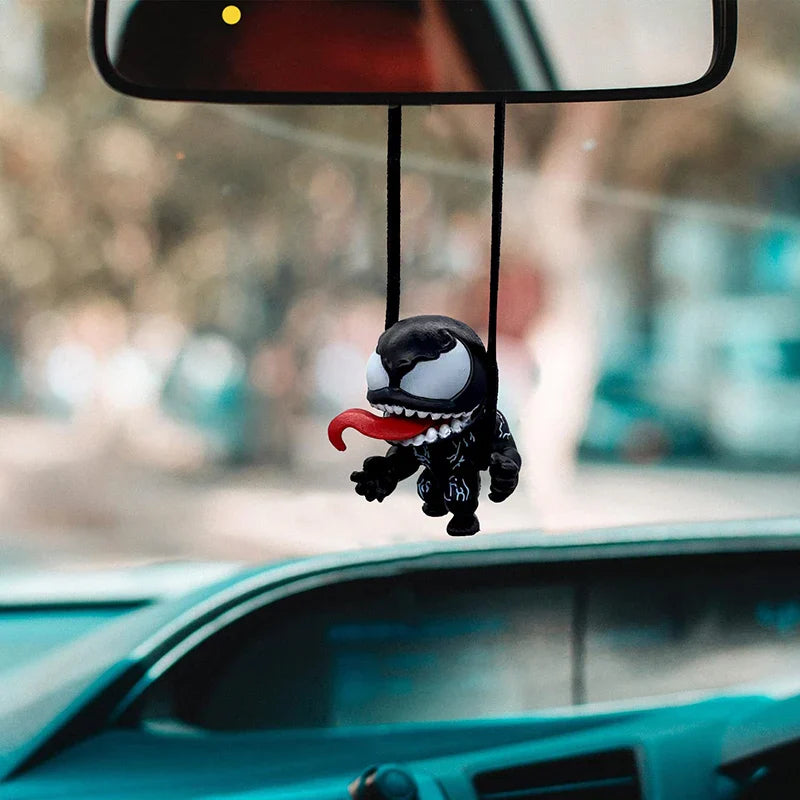 Cartoon Venom Car Pendant Interior Decor-1