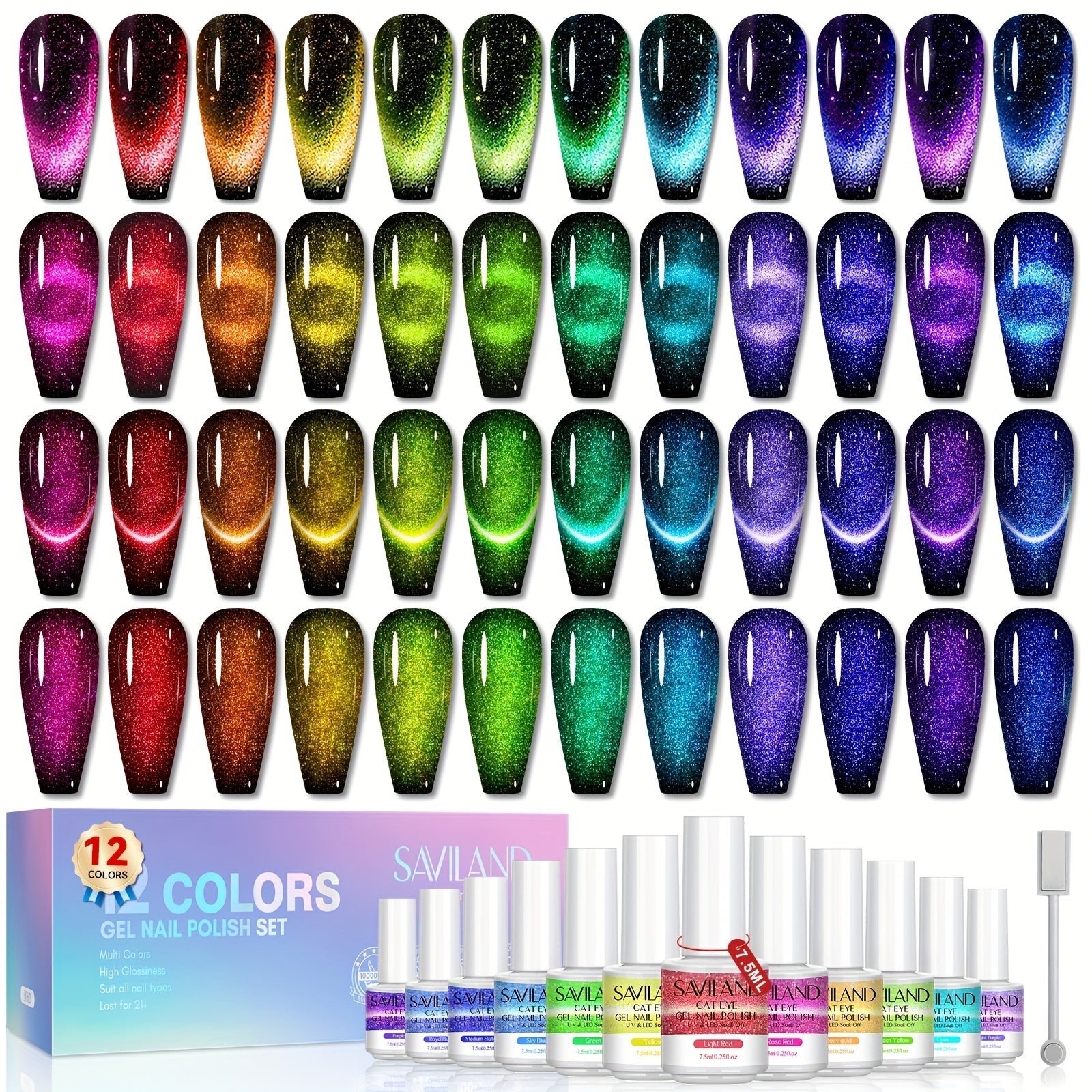 Cat Eye Nail Gel Set-0