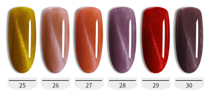 Cat's Eye Glue Nail Polish Set-7
