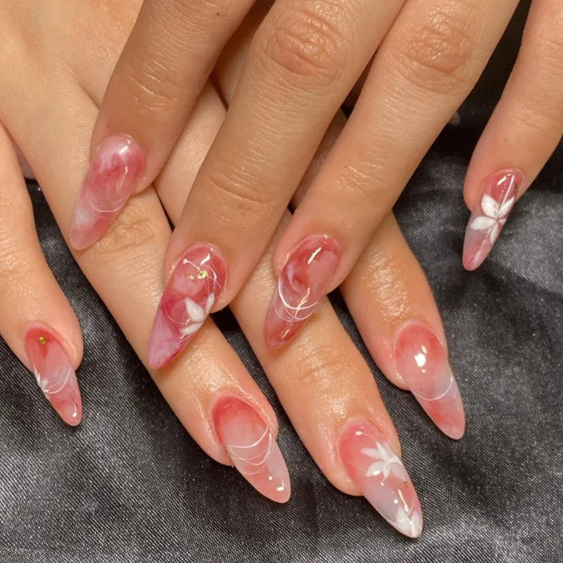 Chic Almond Press-On Nails-9