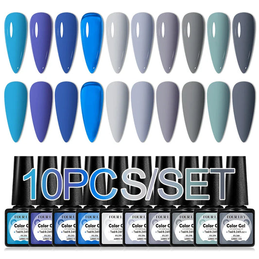Colorful Gel Nail Polish Kit for Long Lasting Manicures-20