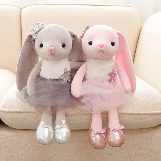 Cute Ballet Bunny Plush Toys for Children-0